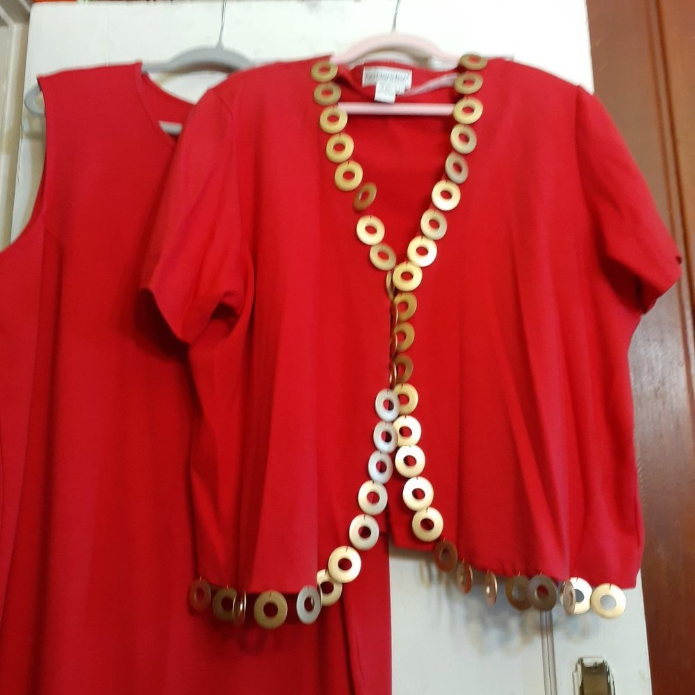 Decorated Jacket Dress